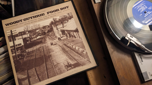 Woody Guthrie Poor Boy LP