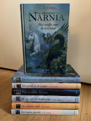 Zeven delen van de boeken ‘De Kronieken van Narnia’
