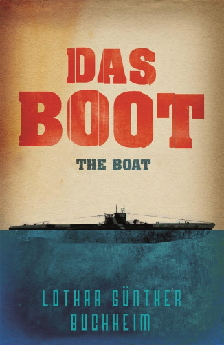 book cover with a submarine