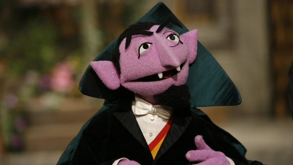 The Count from "Sesame Street"