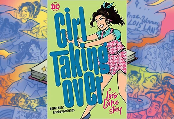 Cover art showing Lois Lane shoving the title.
