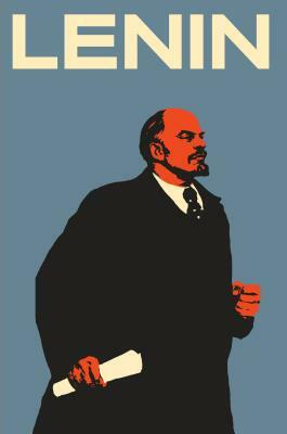 Cover of the book "Lenin: The Man, the Dictator, and the Master of Terror": a drawing of Lenin on a light blue background.
