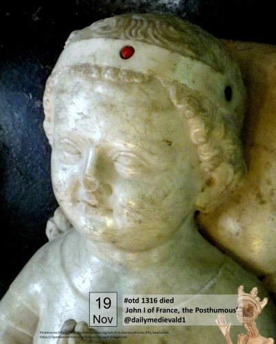 Detail of a funerary figure: Head of a child