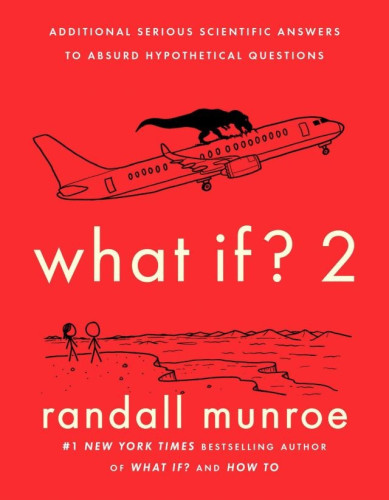 WHAT IF... one man decided to answer all the unanswerable questions, using science. 
The Sunday Times-bestselling author and xkcd creator, Randall Munroe is here to provide the best answers yet to the important questions you probably never thought to ask. 
The millions of people around the world who read and loved What If? still have questions, and those questions are getting stranger. 
Planning to ride a fire pole from the moon back to Earth? The hardest part is sticking the landing. 
Hoping to cool the atmosphere by opening everyone's freezer doors at the same time? Maybe it's time for a brief introduction to thermodynamics. 
Want to know what would happen if you rode a helicopter blade, built a billion-storey building, made a lava lamp out of lava, or jumped on a geyser as it erupted? Okay, if you insist. 

Filled with bonker's science, boundless curiosity, and Randall's signature stick-figure comics, What If? 2 is sure to be another instant classic adored by inquisitive readers of all ages.