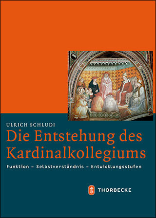 Schludi, Ulrich, Die Entstehung des Kardinalkollegiums: Funktion, Selbstverständnis, Entwicklungsstufen (Mittelalter-Forschungen 45), Ostfildern 2014.
