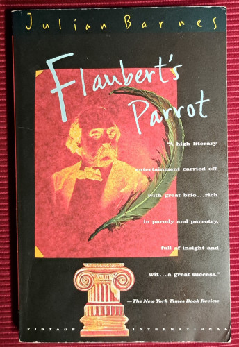 Bookcover Julian Barnes - Flaubert's Parrot