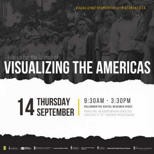 Event poster featuring a black and white photo of line of men in button-down shirts and hats looking into the lens. The event details are included in the post.