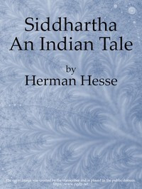 Title page of Siddhartha by Hermann Hesse which is available at PG:
https://www.gutenberg.org/ebooks/2500
