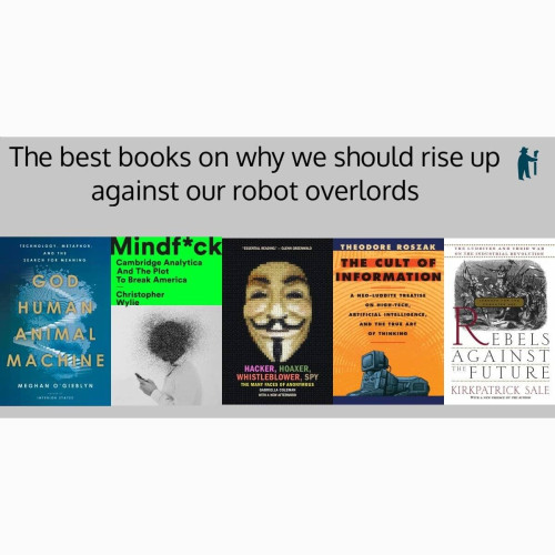 Book covers for 5 of my favourite books on technology.