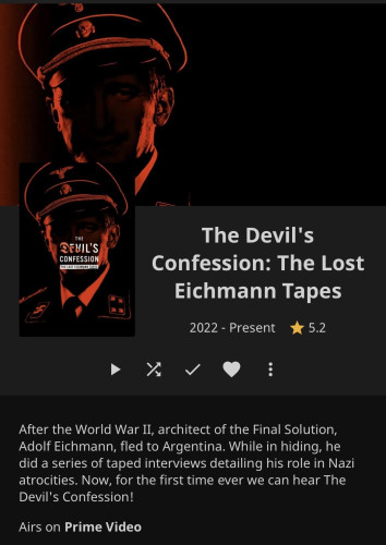 The devil’s confession poster