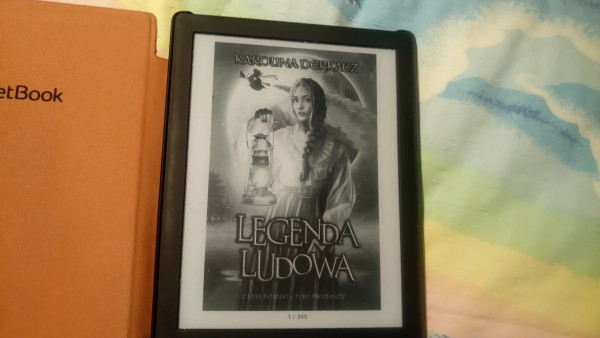 Okładka e-booka "Legenda ludowa" Karoliny Derkacz.