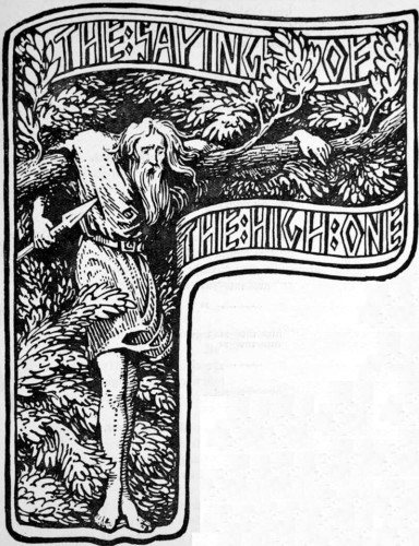 "The Sayings of the High One" by W. G. Collingwood