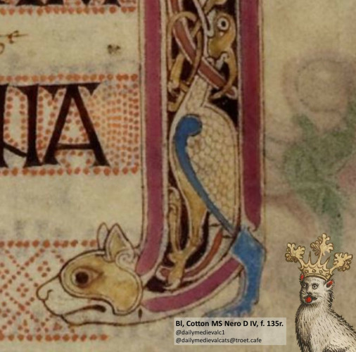 Picture from a medieval manuscript: A demonstrates that it is actually liquid