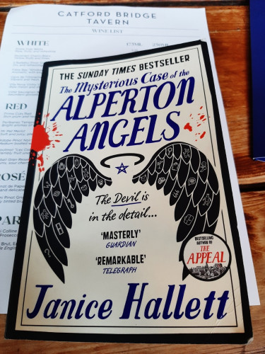 The Mysterious Case of the Alperton Angels by Janice Hallett.