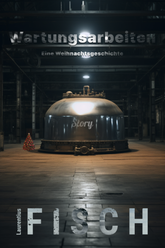 Cover zur Kurzgeschichte "Wartungsarbeiten" des Autors Laurentius Fisch. Das Buch mit dieser Geschichte wird im Herbst/Winter 2023 erscheinen.