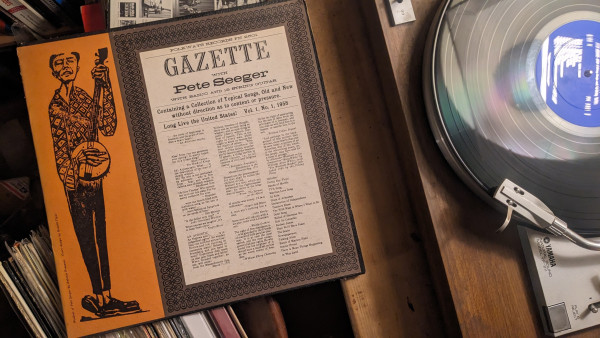 Pete Seeger Gazette LP
