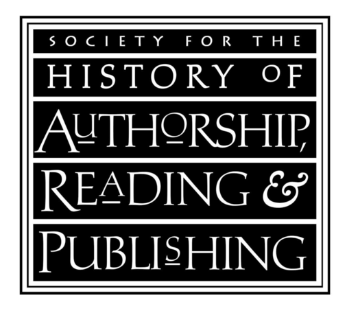 Logo of the Society for the History of Authorship, Reading and Publishing (SHARP)