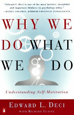 We are all inherently interested in the world, argues Deci, so why not nurture that interest in each other? Instead of asking, "How can I motivate people?" we should be asking, "How can I create the conditions within which people will motivate themselves?"