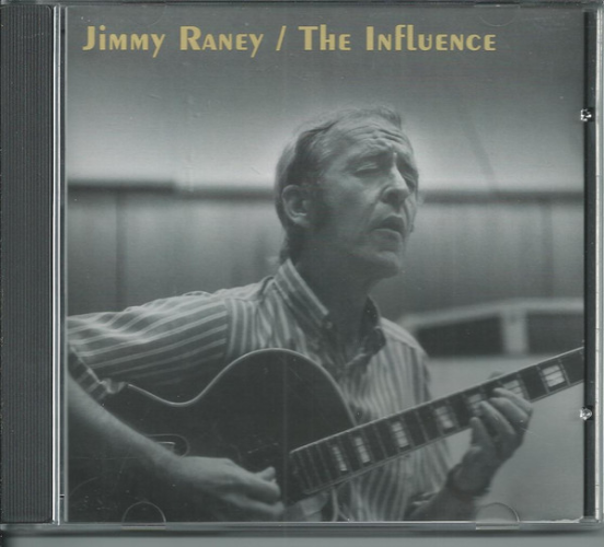 Album cover "The Influence" by Jimmy Raney, first released on Xanadu in 1976; depicted is the US CD edition (Prevue, 1998), which is spinning here at this moment.