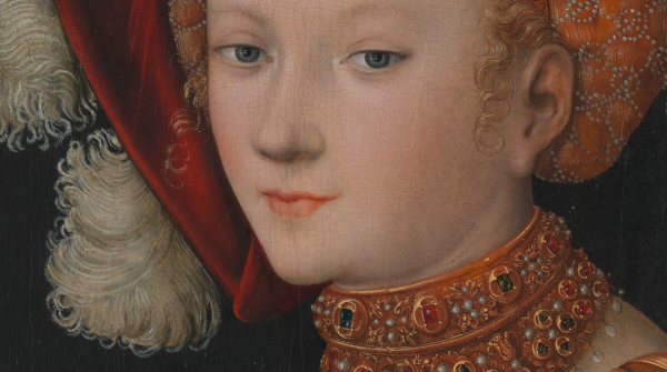 Details of the painting called Judith with the Head of Holofernes
