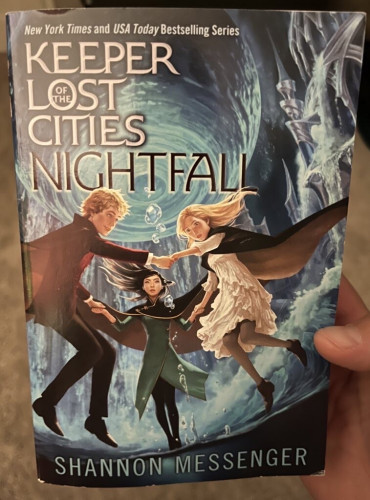 Keepers of the Lost Cities #6: Nighfall cover.