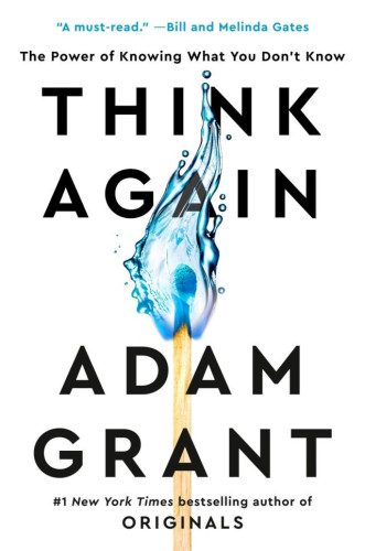 "Think Again is a must-read for anyone who wants to create a culture of learning and exploration, whether at home, at work, or at school... In an increasingly divided world, the lessons in this book are more important than ever." --Bill and Melinda Gates 

Intelligence is usually seen as the ability to think and learn, but in a rapidly changing world, there's another set of cognitive skills that might matter more: the ability to rethink and unlearn. In our daily lives, too many of us favor the comfort of conviction over the discomfort of doubt. We listen to opinions that make us feel good, instead of ideas that make us think hard. We see disagreement as a threat to our egos, rather than an opportunity to learn. We surround ourselves with people who agree with our conclusions, when we should be gravitating toward those who challenge our thought process. The result is that our beliefs get brittle long before our bones. We think too much like preachers defending our sacred beliefs, prosecutors proving the other side wrong, and politicians campaigning for approval--and too little like scientists searching for truth. Intelligence is no cure, and it can even be a curse: being good at thinking can make us worse at rethinking. The brighter we are, the blinder to our own limitations we can become. 