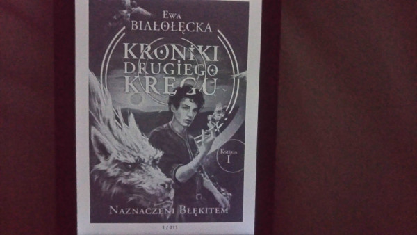 Okładka e-booka "Kroniki drugiego kręgu, Naznaczeni Błękitem" autorstwa Ewy Białołęckiej