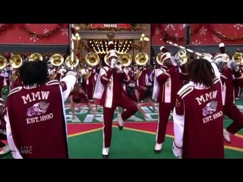 Marching Maroon & White at the Macy's Thanksgiving Day Parade in New York City!