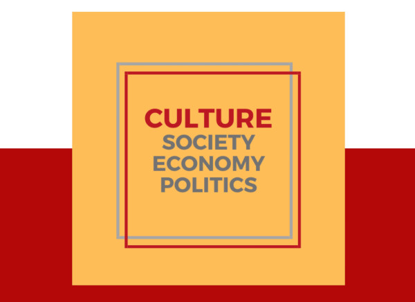 Graphic detail of the cover of the journal "Culture. Society. Economy. Politics"