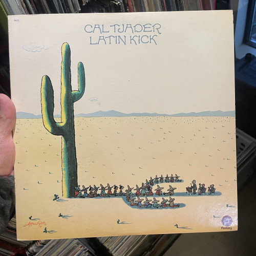 CAL TJADER LATIN KICK LP cover