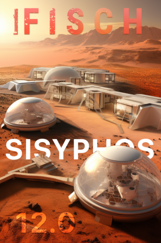 Cover zur Kurzgeschichte "Sisyphos 12.0" des Autors Laurentius Fisch. Das Buch mit dieser Geschichte wird im Herbst/Winter 2023 erscheinen.