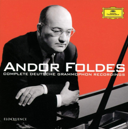 album cover "Andor Foldes - Complete Deutsche Grammophon Recordings", Eloquence Australia/Universal, 19 CD, 2020