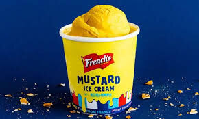 French's Mustard Ice Cream 