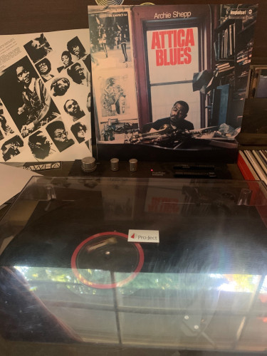 Attica Blues on the turntable 