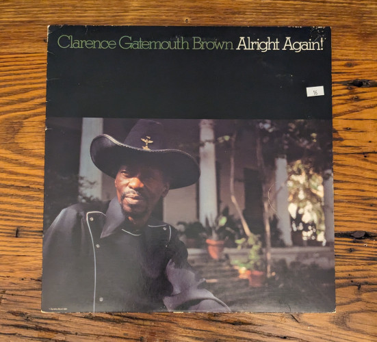 Album cover of Clarence Gatemouth Brown - Alright Again! 