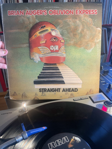 BRIAN AUGER'S OBLIMION EXPRESS STRAIGHT AHEAD