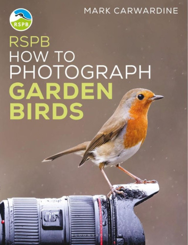 Whether you have a professional camera and a garden filled with birds, or a smartphone and access to a bird table, his guidance will improve your photography in leaps and bounds. 
Packed with beautiful photographs, this book is a step-by-step masterclass on garden bird photography – from attracting different species to using artificial rain and capturing spectacular images of birds in flight. 
Once you've mastered the basics, you can make garden bird photography as simple or as challenging as you like. A robin perched on a garden spade? Easy. A blackbird feeding among fallen leaves? No problem. A blue tit in flight? Might take some planning but still very achievable. 
And there's more. Garden bird photography isn't only rewarding in its own right – it's also a sensational way to hone wildlife photography and field skills that you can then adapt to suit any subject anywhere in the world.
Review
“Whatever your equipment, these tips will help readers produce stunning images, and even learn a little trickery to take pictures to the next level.” ― Countryman 
"This masterclass from photographer and writer Mark will help you capture the perfect shot of your favourite birds, regardless of experience, equipment or space." - RSPB Magazine 
" If you want to develop your techniques and enjoy inspiring photography then don't miss RSPB How to Photograph Garden Birds. " ― Outdoor Photography 
" This super practical masterclass [is] packed with inspiring images. " ― Margaret Bartlett, BBC 