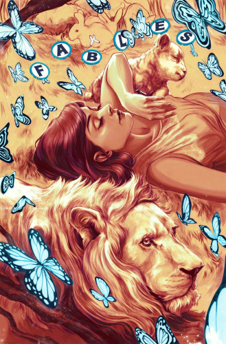 A cover from the Bill Willingham comic book series Fables
