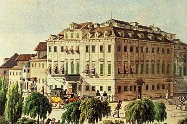 The Theater an der Wien in Beethoven's day.