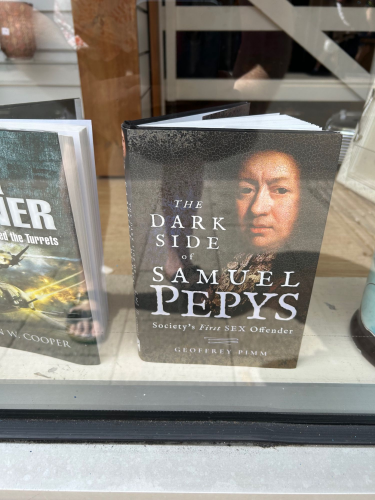 Photo of book cover: The Dark Side of Samuel Pepys: Society's first sex offender.