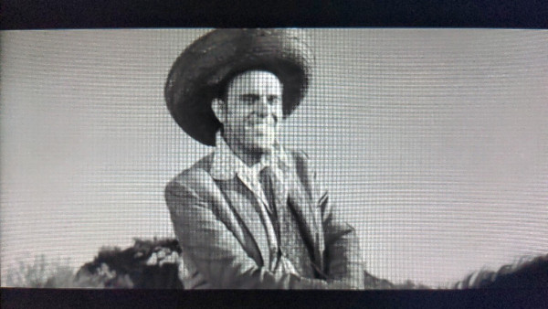 Richard Martin on horseback in For Fast Guns [1960] as Quijano.