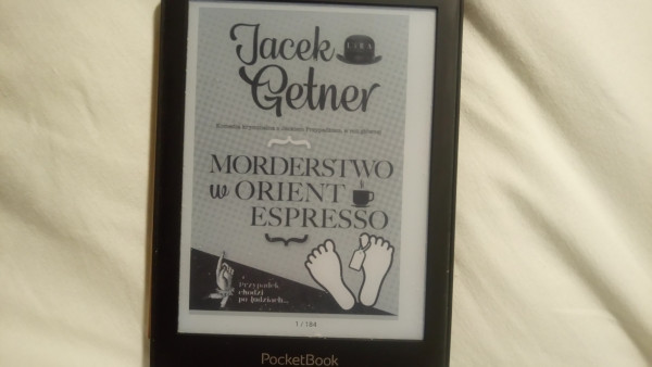 Okładka e-booka "Morderstwa w Orient Espresso" Jacka Getnera. E-book ma 184 strony.