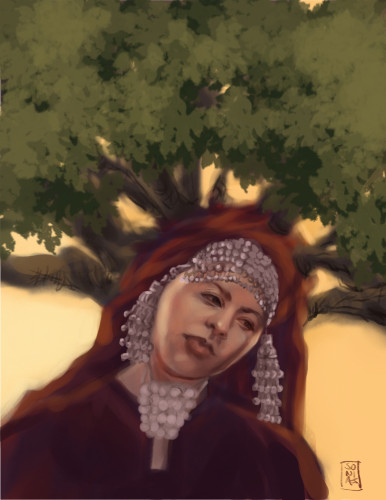 A Palestinian dryad, also known as a Bride.