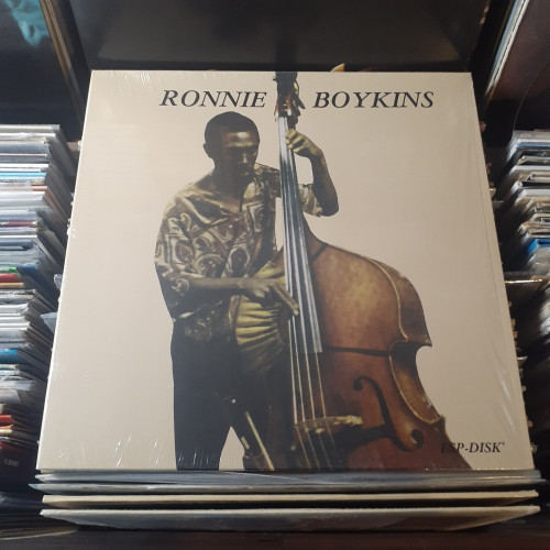 Album cover features photograph of Ronnie Boykins playing an upright bass.