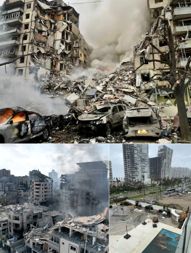 Images of destroyed buildings in Ukraine, Gaza and Acapulco.

No, nature did not destroy Acapulco, the oligarchs did.