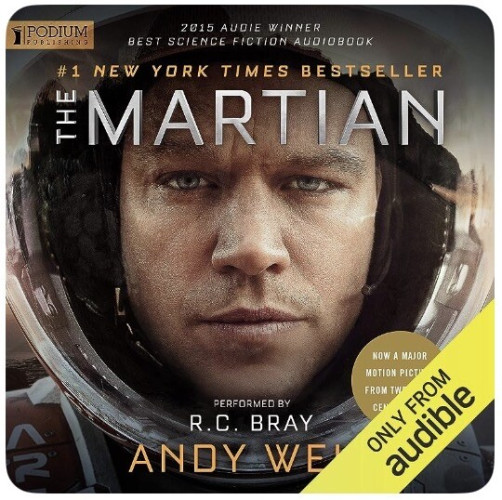 Book cover of The Martian by Andy Weir