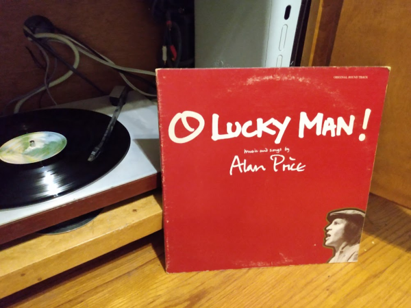 Album cover: Alan Price, O Lucky Man!