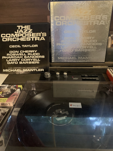 Jazz Composer’s Orchestra on the turntable 