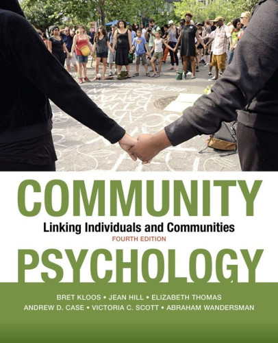 New to this edition are an increased focus on values, particularly those related to social justice, empowering minority communities, and solving complex societal problems—like poverty, oppression, and climate change—across multiple ecological levels. 
New research and case examples present important developments in the field and society at large, accompanied by extensive discussion questions that will encourage self-reflection and help students apply key concepts to their own lives. A new marginal glossary also highlights important concepts. 
Chapter summaries, recommended videos and other resources, review questions, sample lecture slides, and other materials for students and instructors are available on the book’s companion website (http://pubs.apa.org/books/supp/kloos4/).
Review
A successful textbook is one that grabs and maintains students’ attention. This is such a book. It engages students through exercises, questions, and stories while promoting self-reflection and even critique of its content. It is truly an exceptional pedagogical tool. -- Irma Serrano-García, Professor (Retired), Department of Psychology, University of Puerto Rico, Río Piedras Published On: 2020-07-01
