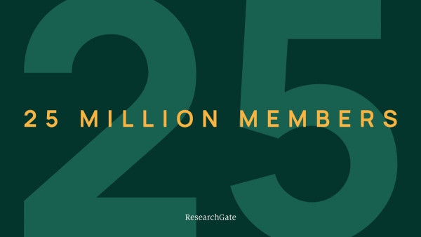 25 million members - ResearchGate 